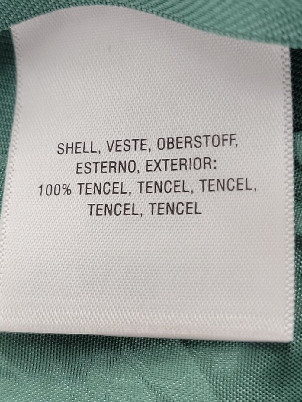 Sezane Sevenses Sage Green Tencel Shorts Embroidered Trim Tie Side Size 0 - Picture 7 of 10